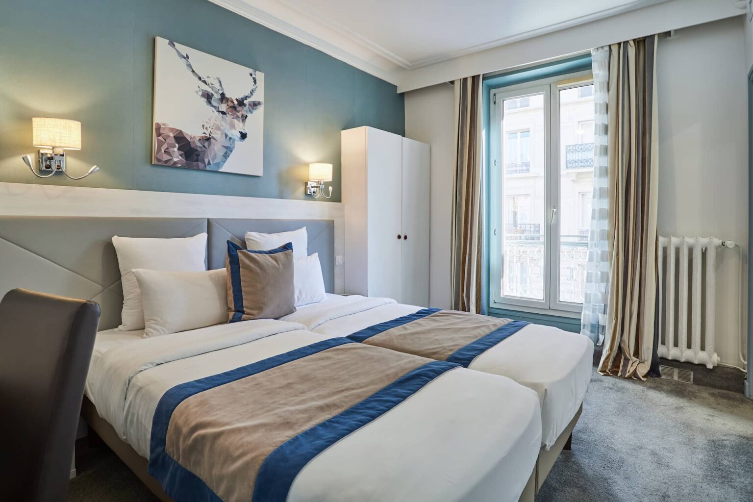 Chambre double standard Grand Hôtel des Gobelins Paris